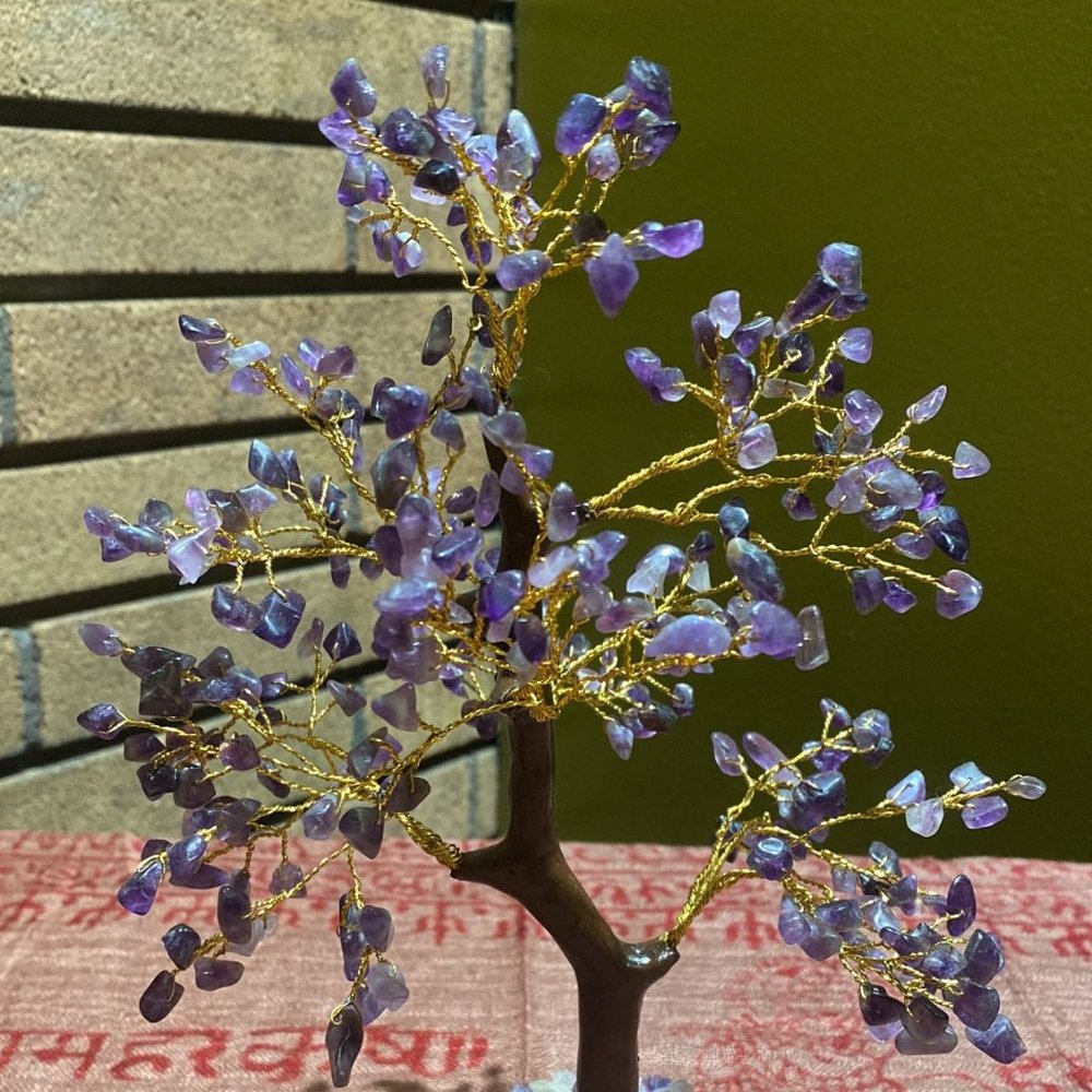 Amethyst Tree of Life Statue
